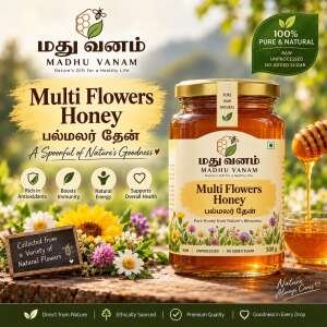 Multi Flowers Honey by Madhu Vanam - Pal Malar Thean